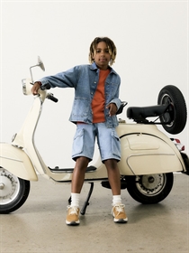 NAME IT Bermuda Denim Shorts Ben Light Blue